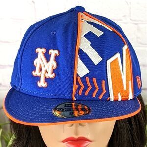 New Era MLB Custom New York Mets 59FIFTY Fitted Baseball Cap